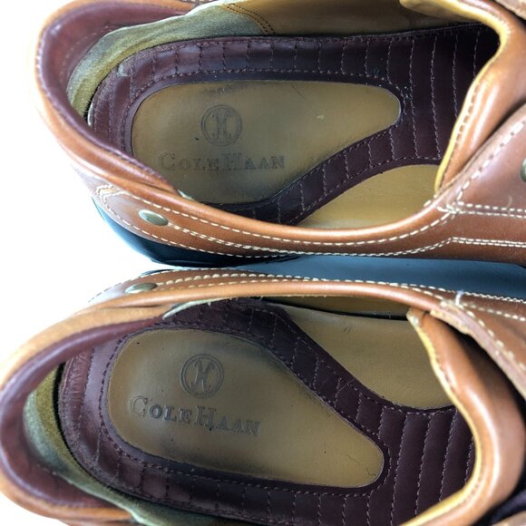 Cole Haan Men\'s Size 8M Brown Leather Comfort Lace-Up Wingtip Oxford Shoes main image 11